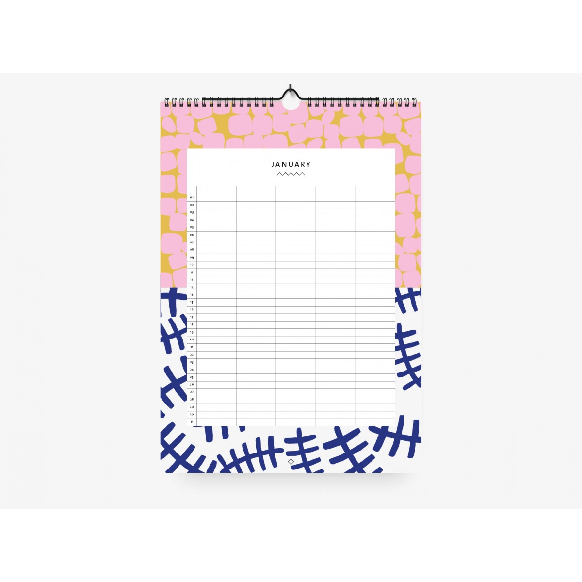 typealive / Familienkalender DIN A3 / Pattern