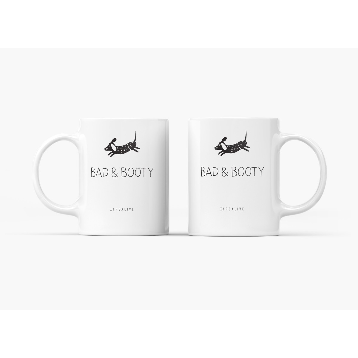typealive / Tasse aus Keramik / Bad & Booty