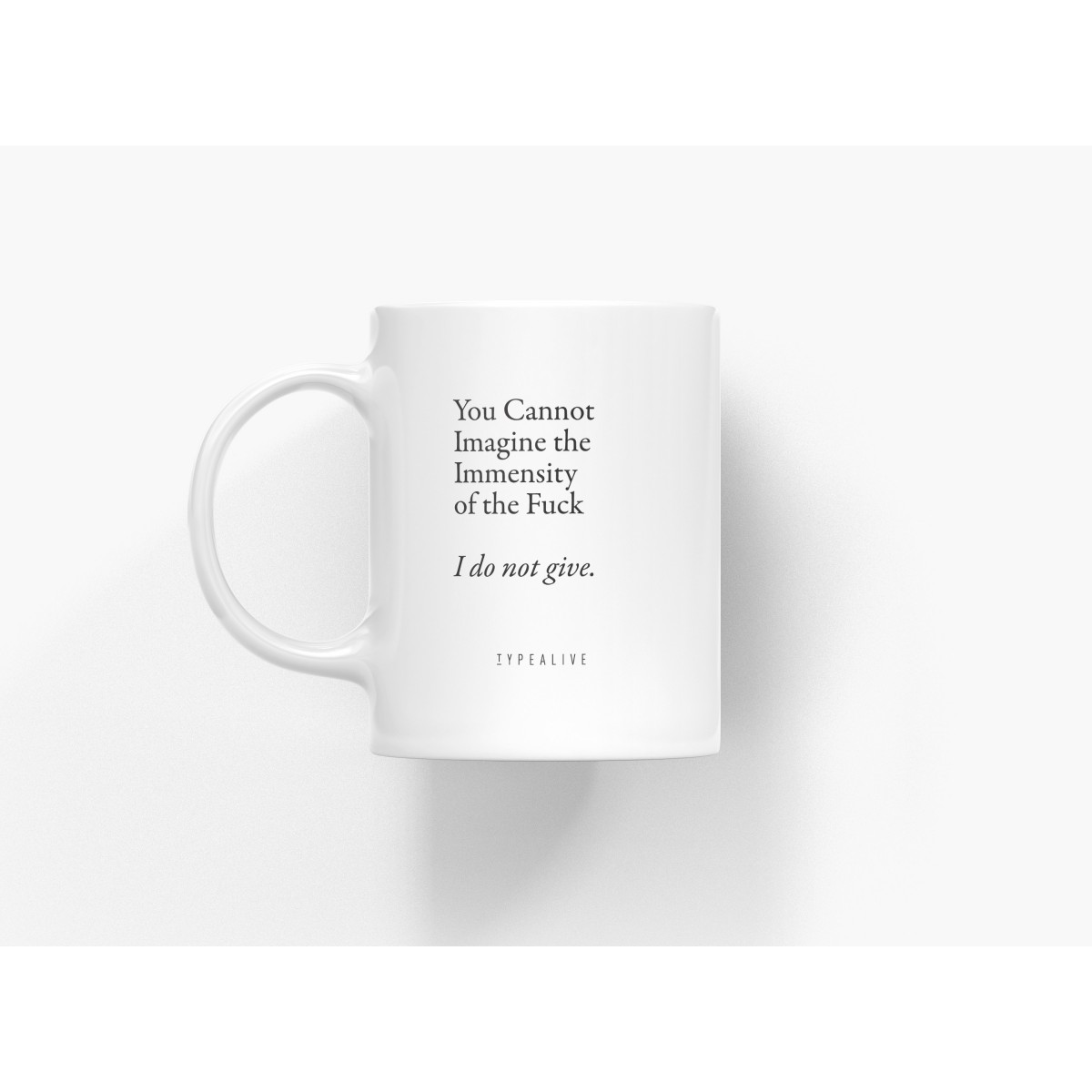 typealive / Tasse aus Keramik / Imagine