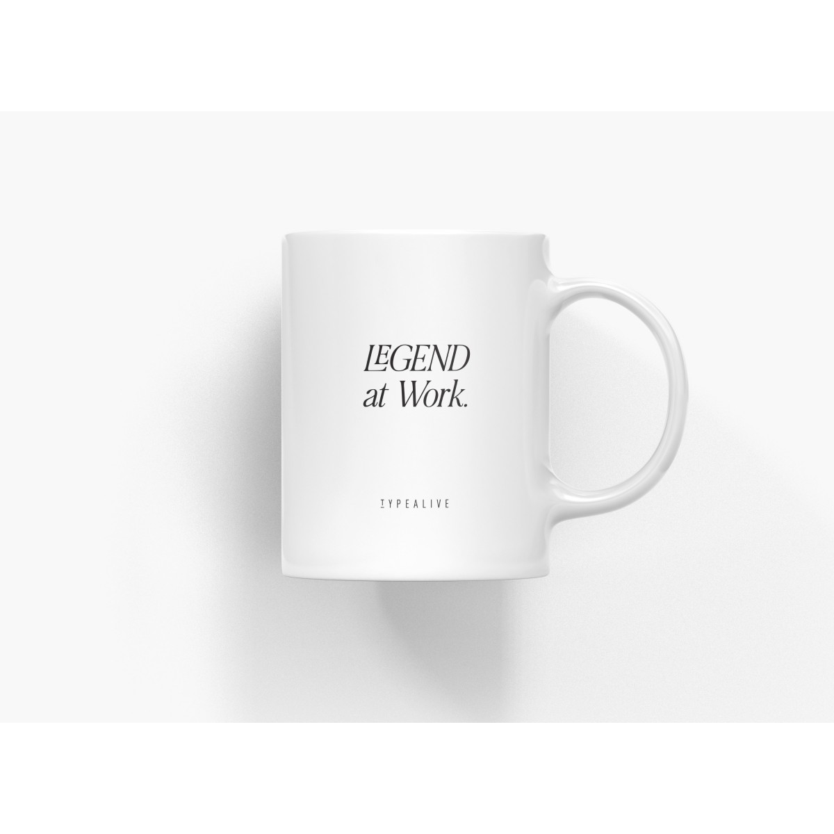 typealive / Tasse aus Keramik / Legend
