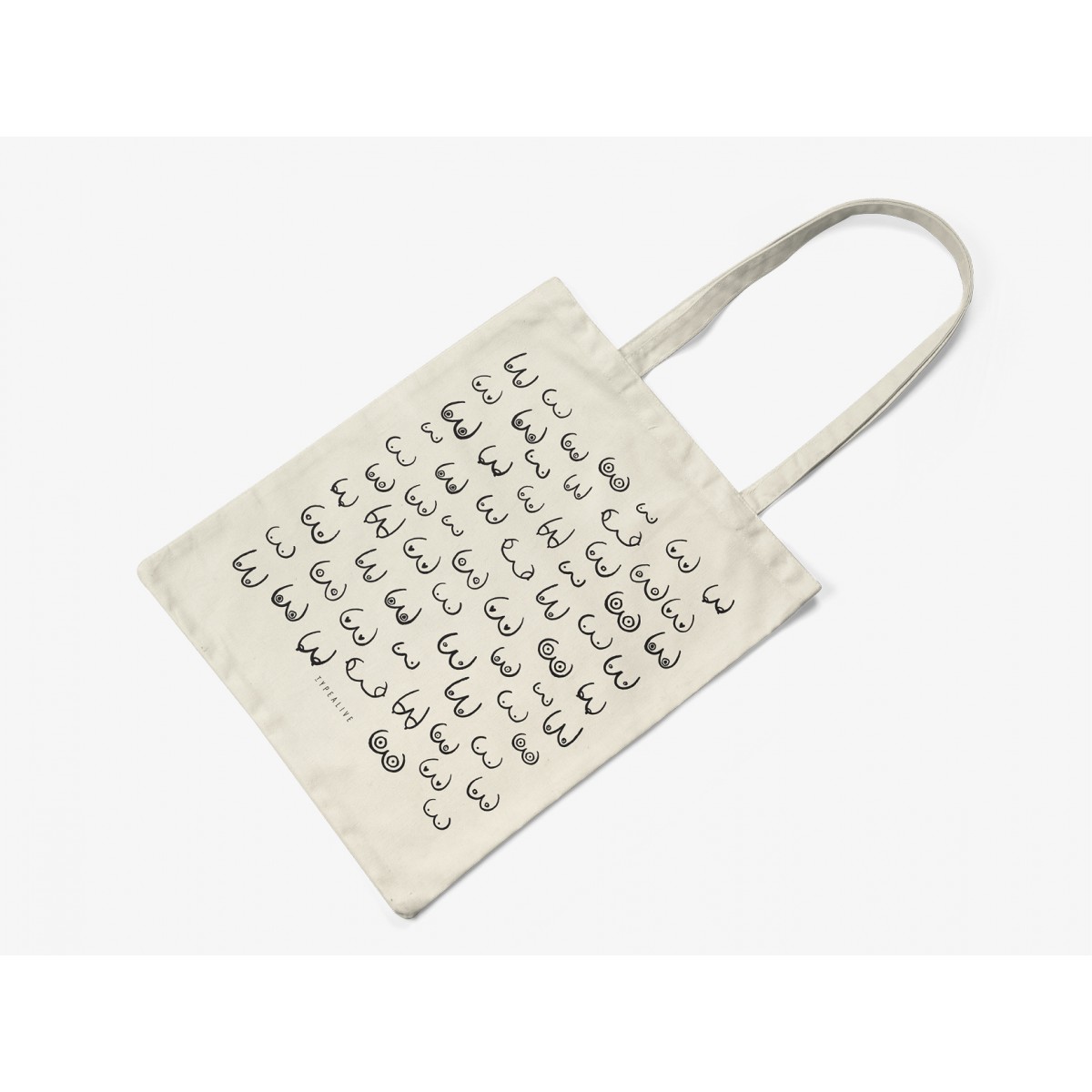 typealive / Baumwolltasche / Busenfreunde / Natur