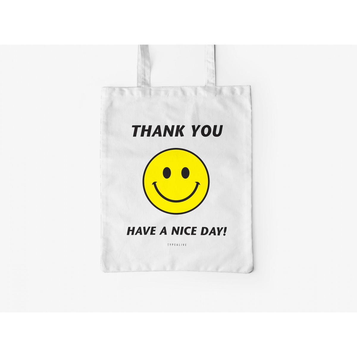 typealive / Baumwolltasche / Thank You