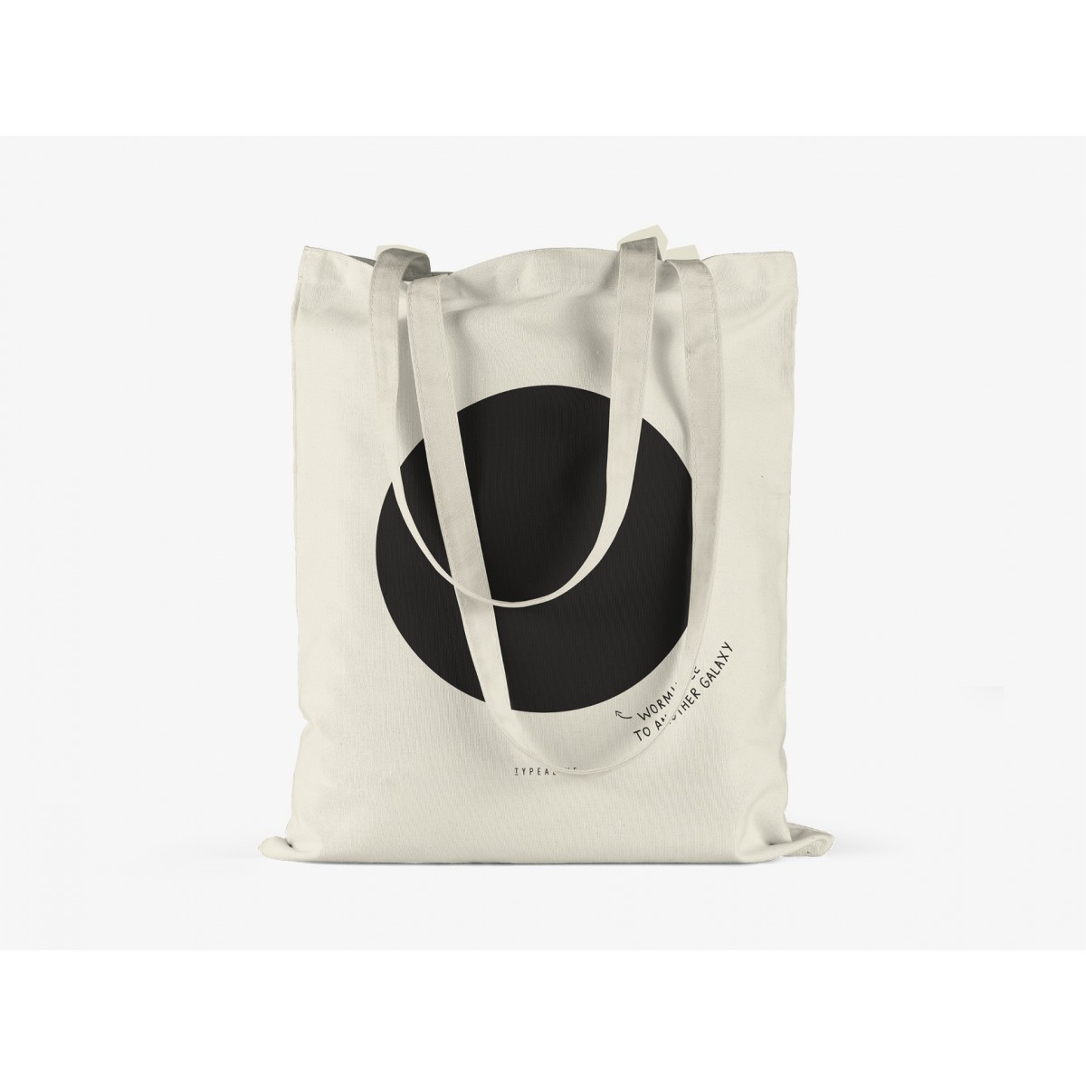 typealive / Baumwolltasche / Wormhole