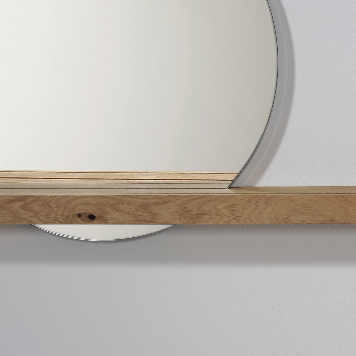 weld & co Wandspiegel Eiche 01 - Spiegel rechts