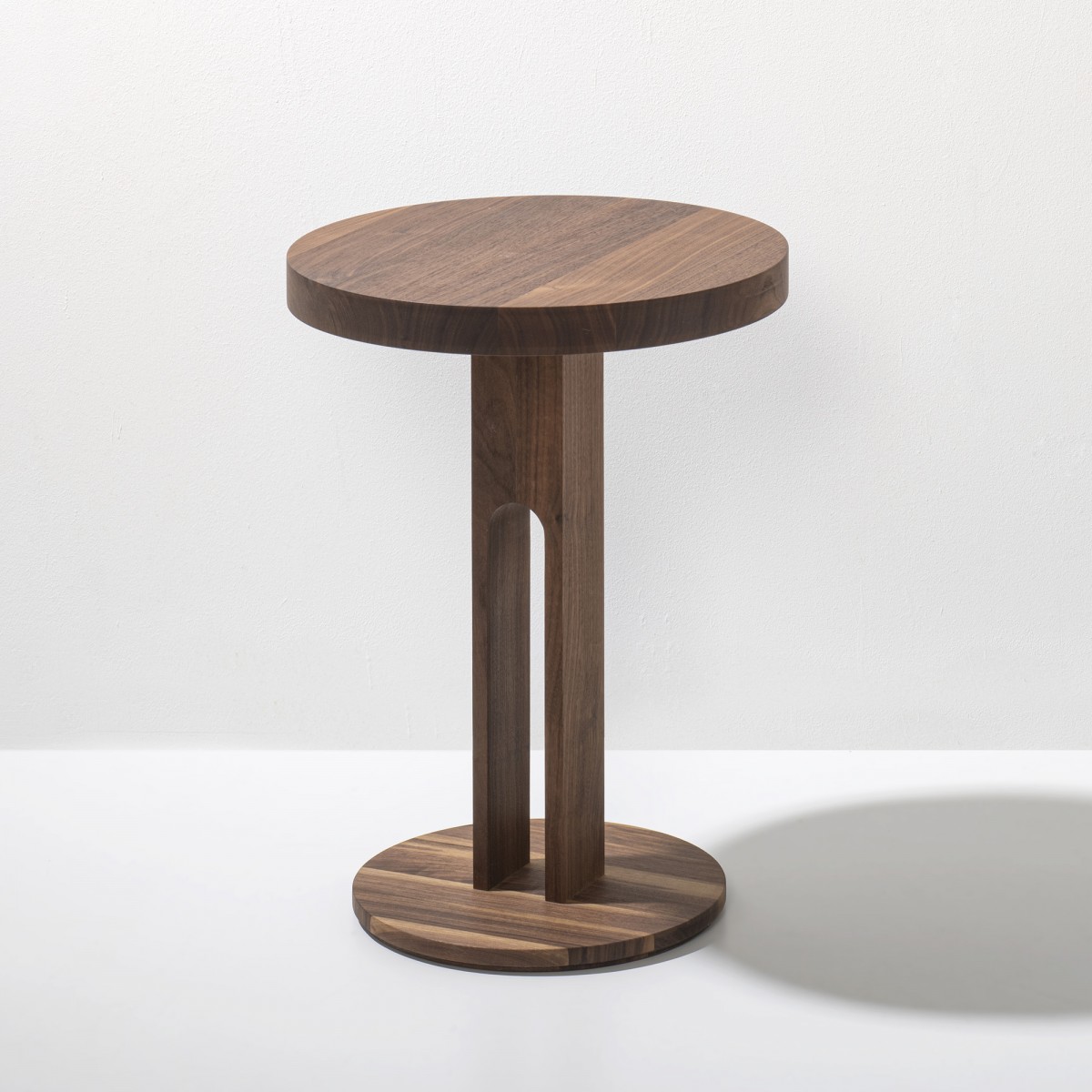 Beistelltisch Fork Nussbaum