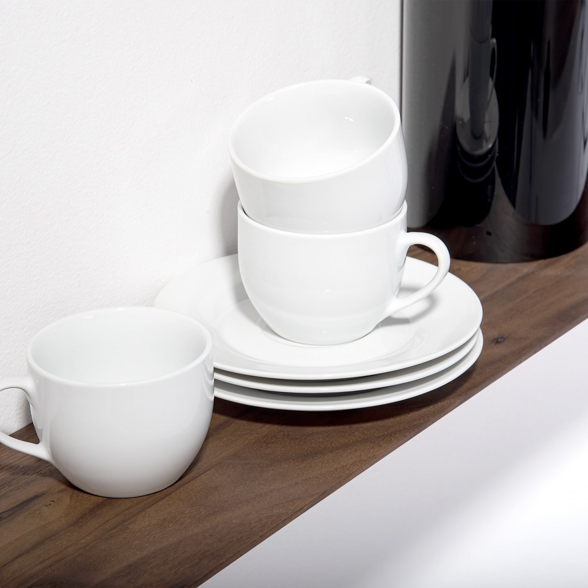 weld & co Wandregal Nussbaum 02 - ohne Logo-Brennstempel