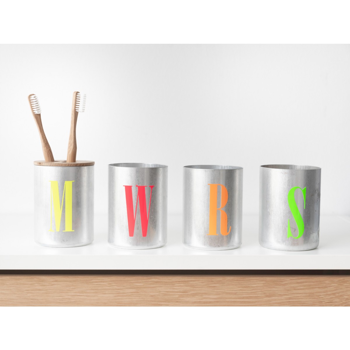 werkvoll by Lena Peter - Dose FIRE silber NEON