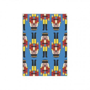 redfries wrap nutcracker – Geschenkpapier DIN B2, 3 Bögen