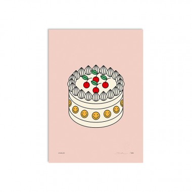 redfries cream pie a3 – Kunstdruck DIN A3