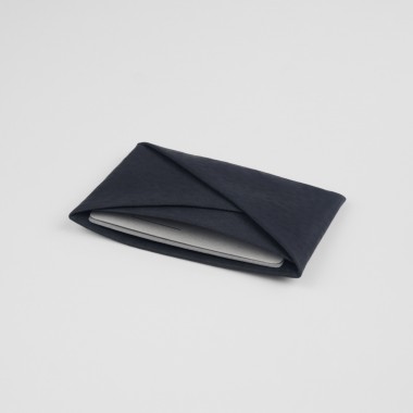 VANOOK Card Case Horizontal / Charcoal