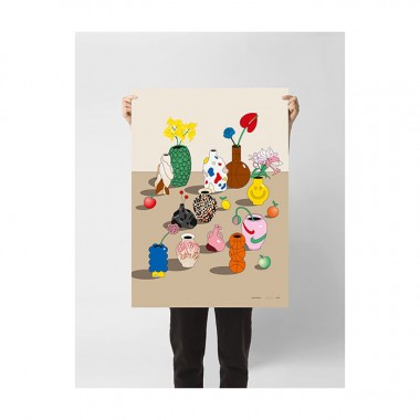 redfries march flowers – Kunstdruck DIN B2