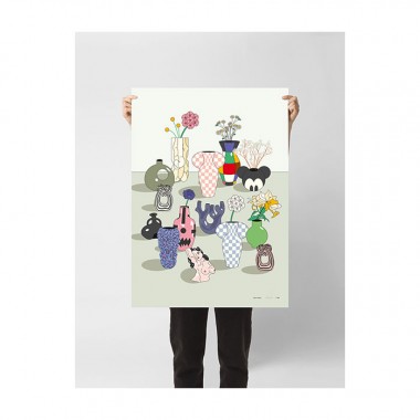 redfries chessboard – Kunstdruck DIN B2