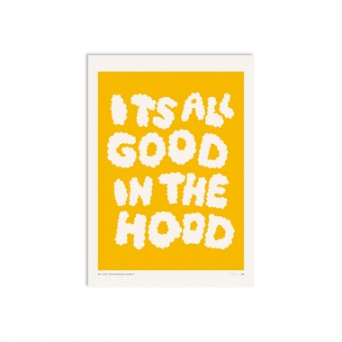 redfries all good yellow – Kunstdruck DIN B2