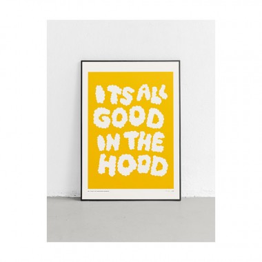 redfries all good yellow – Kunstdruck DIN B2