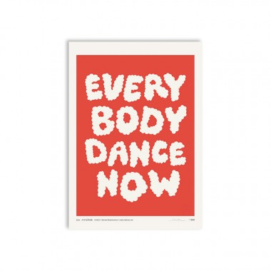 redfries everybody red – Kunstdruck DIN A4