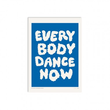 redfries everybody blue b2 – Kunstdruck DIN B2