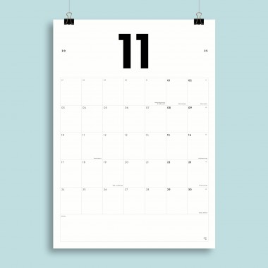 A3 Monatskalender Nr. 07 / ab sofort / frau rippe