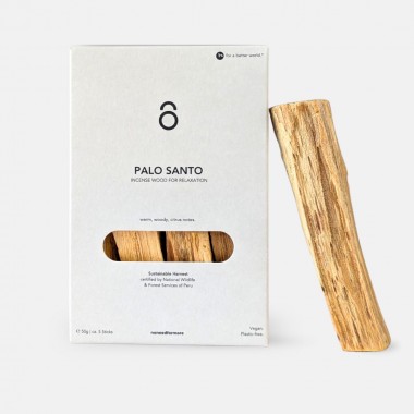Root & Release: Räucherstäbchen Set Sandelholz Wald Duft Hinoki Pflaumenblüte Palo Santo - noneedformore
