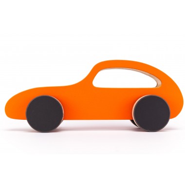STADIG.brumm Spielzeugauto Flitzer aus Holz und Linoleum