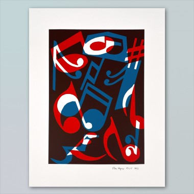 Print now - Riot later ● Out of tune II Siebdruck