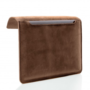 hecho. Hülle aus Pull-Up Leder für MacBook Pro 13“ (M1 & M2) 2016-2022 | Handmade & Fair-Fashion | „Pablo“