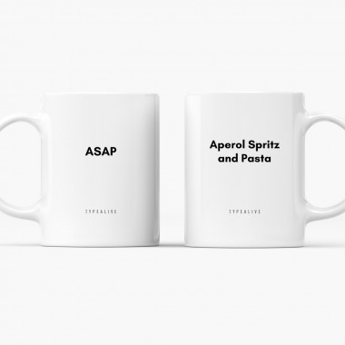 typealive / Tasse aus Keramik / ASAP