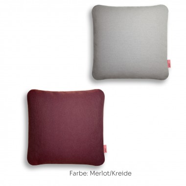hum Patio Outdoor-Kissen zweifarbig 50x50cm