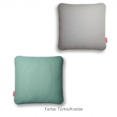 hum Patio Outdoor-Kissen zweifarbig 50x50cm