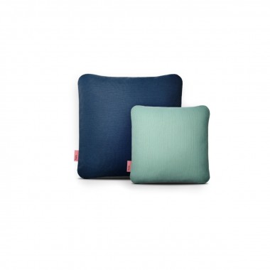 hum Patio Outdoor-Kissen zweifarbig 50x50cm