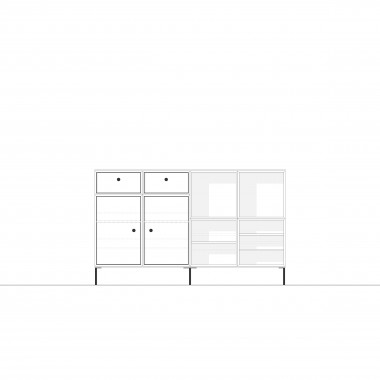 Sideboard 4 x 2 | KUBIKUS