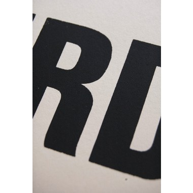Buchstabenort Amsterdam Stadtteile-Poster Typografie