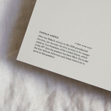 Kamala Harris – Art Print – Inspiring women in history Edition