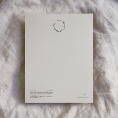 Zadie Smith – Art Print – Inspiring women in history Edition