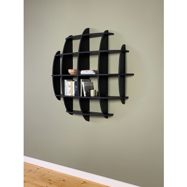 ellips design Wandregal Big Jim 125 aus durchgefärbtem MDF
