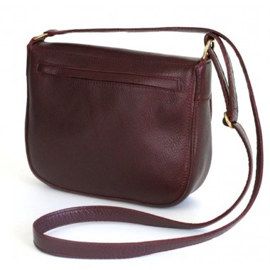 alexbender – Satteltasche Echt-Leder Bordeaux