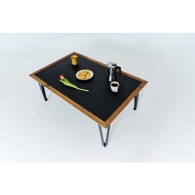 COFFEE TABLE #BLACK MDF
