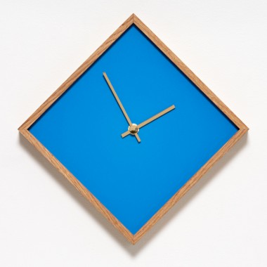 the square - blau | Constantin Lindner | Wanduhr Standuhr Uhr