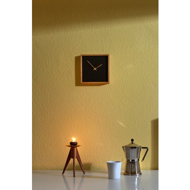 the square - schwarz | Constantin Lindner | Wanduhr Standuhr Uhr