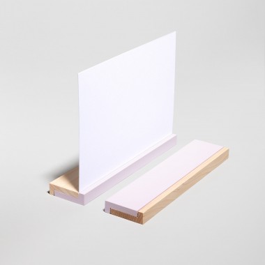 LOOP Postkarten und Fotohalter
Flieder / Ahornholz - Corteccia
