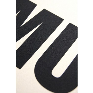 Buchstabenort Dortmund Stadtteile-Poster Typofgrafie
