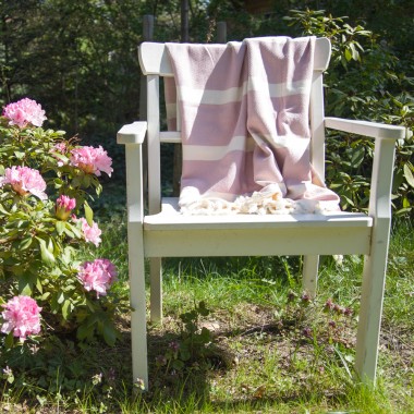 Yolunda Hamamtuch Bio-Baumwolle Dalya rosa