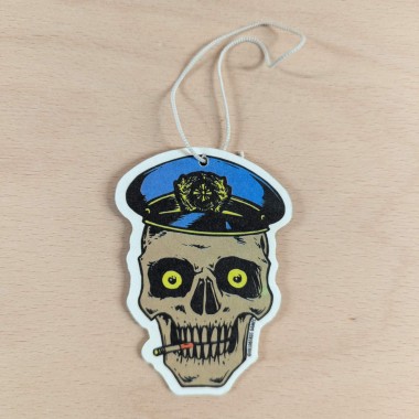 Duftbaum Skull - Catch me Aho – Heldbergs Games | Auto Lufterfrischer mit Kiefernduft | 6x9 cm | Cooles Accessoire fürs Auto