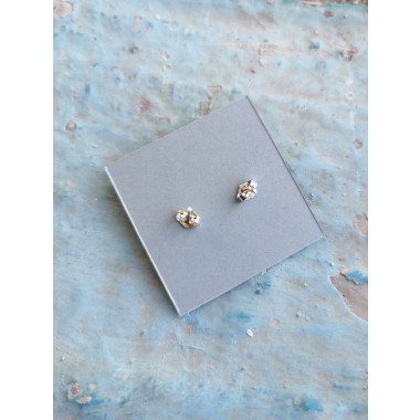 Zarte Onyx-Ohrstecker • Sterling Silber / Gold Filled / Roségold • Minimalistisches Handmade-Design • Stärke & Klarheit • Weihnachtsgeschenk