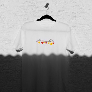 Eiserner Steg T-Shirt, Unisex, 100% Bio-Baumwolle