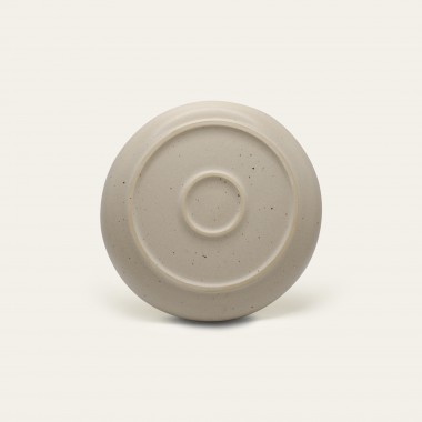 Handgemachte Steingut Schale Eelina - Cappuccino Beige - EDDA stoneware