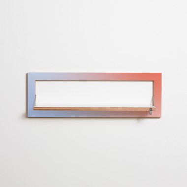AMBIVALENZ Fläpps Regal 80x27-1 – Sunrise by Joa Herrenknecht