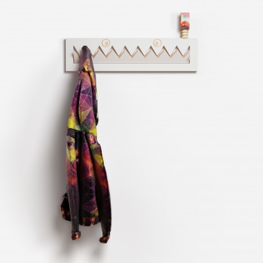 Fläpps Garderobe Monsterhäng 80x20-1 - Weiß