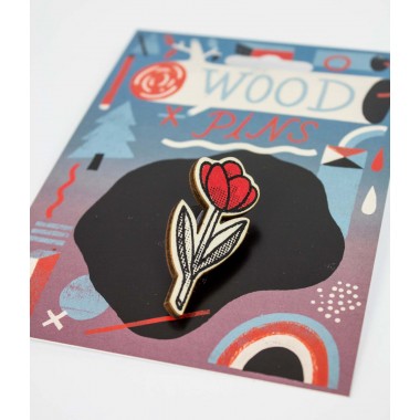 Martin Krusche - Woodpin »Flower«