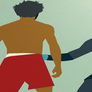"30 Years" Fußballposter von HANDS OF GOD