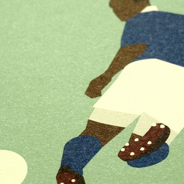 "Knappen Legends" Fußballposter von HANDS OF GOD